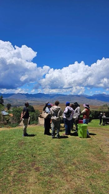 UN visit to the cookbag project